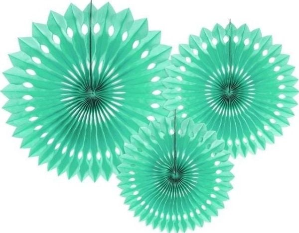 Mint rosetter, 3 stk