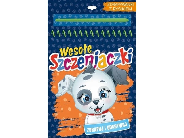 Raaputuspaperi Onnelliset pennut Dalmatialainen