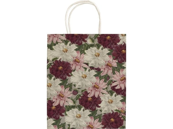 Skona Ting dekorert gavepose A5 STBAG150 Dalia lilla