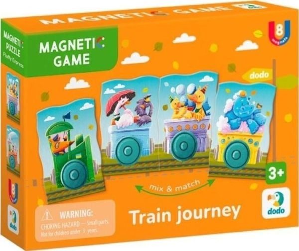Magneettipeli Junan matka