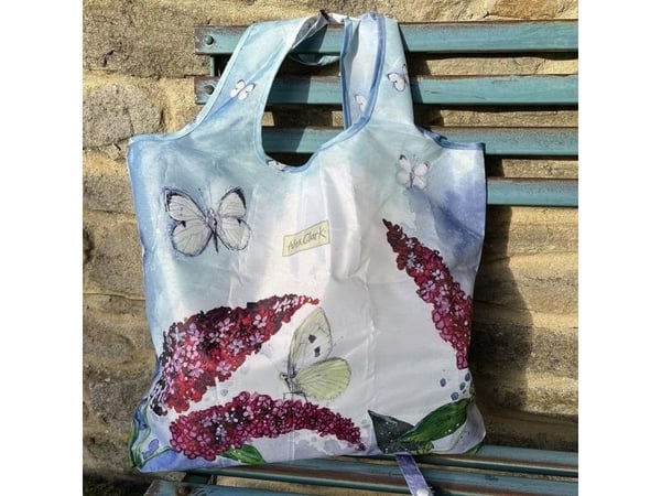 RE18 Shopping Bag Sommerfugler og Buddleja Szoperka