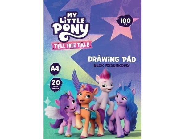 Tegnebok A4/20K My Little Pony (10 stk.) ASTRA