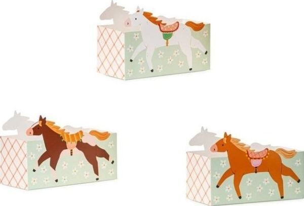 PartyDeco FNS8, Flerfarget, Papir, 170 mm, 110 mm, 75 mm, 74 mm