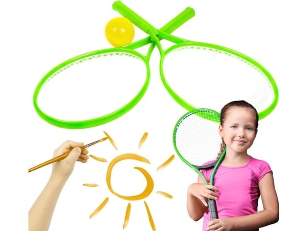 Technok BADMINTON TENNIS FOR BARN RACKETTER BALL