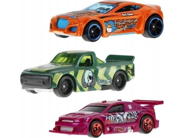 Mattel Hot Wheels Rullalauta + kengät + auto HVK48