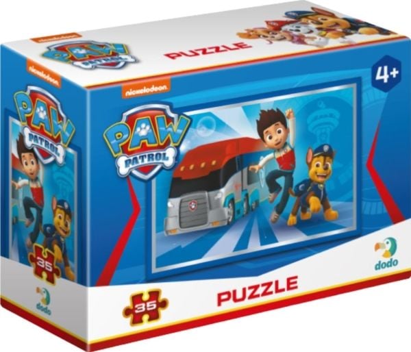 Dodo Puzzle Mini "Paw Patrol" 35 palan palapeli lapsille Psi Partio
