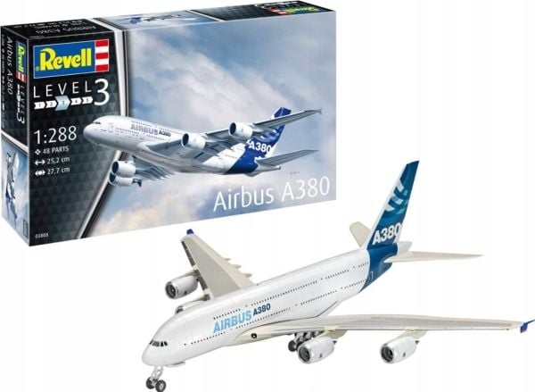 Revell flymodellbyggesett 63808 1:288 AIRBUS A380