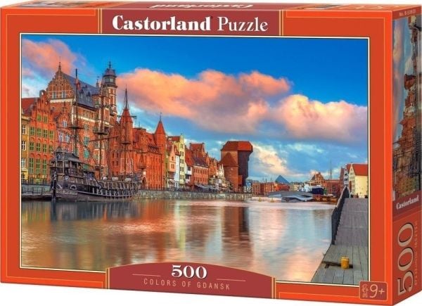 Castorland puslespill Gdansk farger 500 brikker