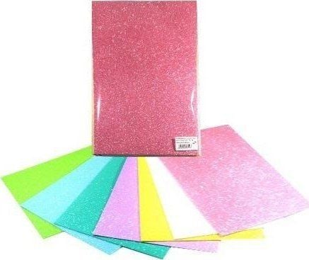 Happy Color mikro-gummi skum iriserende 20x30 cm 8 ark