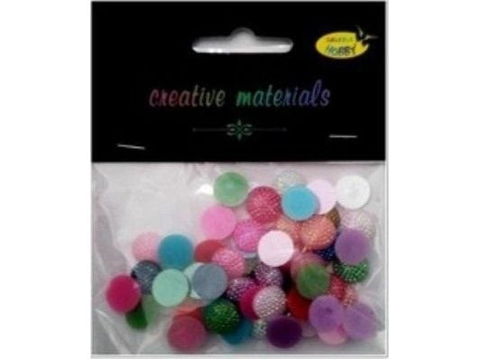 Paula halvpärler med mikrostruktur 12 mm 15 g