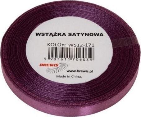 BREWIS satengbånd plomme 12mm x 32m