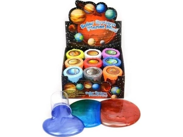 Jokomisiada sensory putty/masse kosmiske planeter