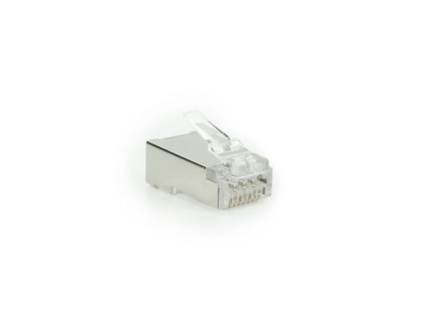 Shielded Modular ACT CAT6A pass-through shielded modular RJ45 connector (TD168P) | CDON