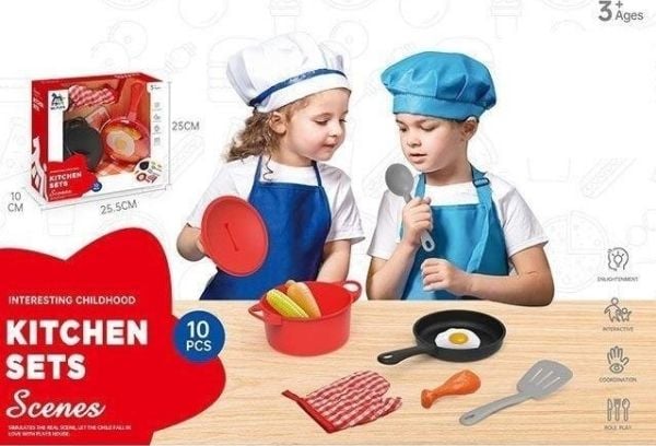 10-osainen astiasto