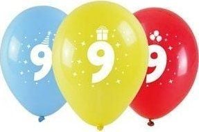 Arpex ballonger med trykk 9 28 cm 3-pk
