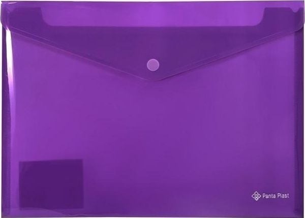 Panta Plast A4-konvolutt neon lilla