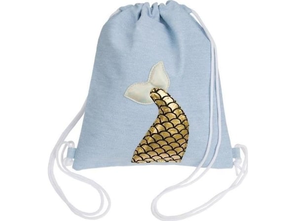 Mermaid ryggsekk-veske