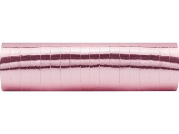 Party Deco Streamers, rosa gull, 3,8 m, 18 stk