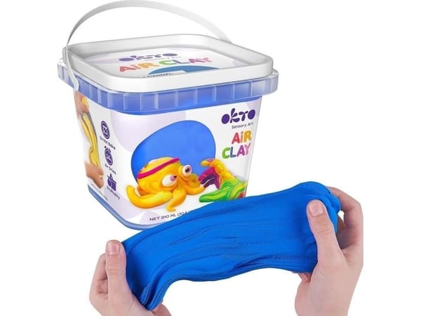 Memorysolution lett lufttørr modellkitt blå 910 ml