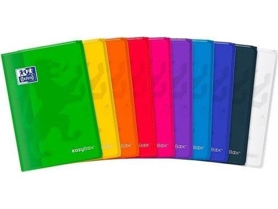 Oxford skriveblokk B5/60K rutet Easybook (8 stk.) OXFORD