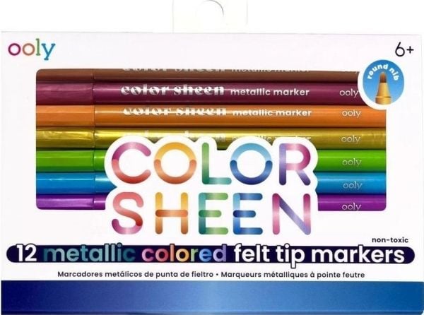Color Sheen metallic markers 12 st