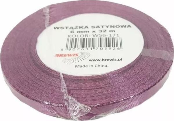 BREWIS satengbånd syrin 6 mm x 32 m