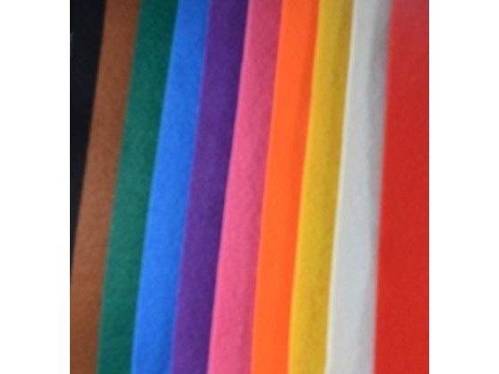 Artequipment farget filt 1,5 mm 20x30 cm 10 ark