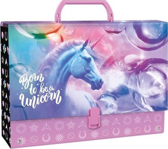 Unicorn 15 ERFORM tykk mappe med håndtak