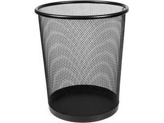 MemoBe skrivebordskurv 23,5x27 cm svart MemoBe
