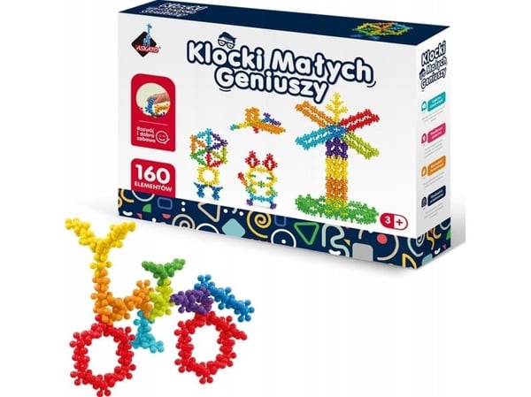 Askato Little Geniuses Värilliset pallot 160 kpl