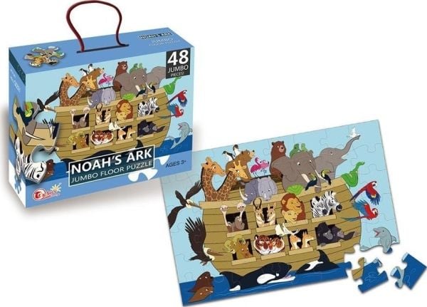 Askato Puslespill 48 Jumbo Noahs ark