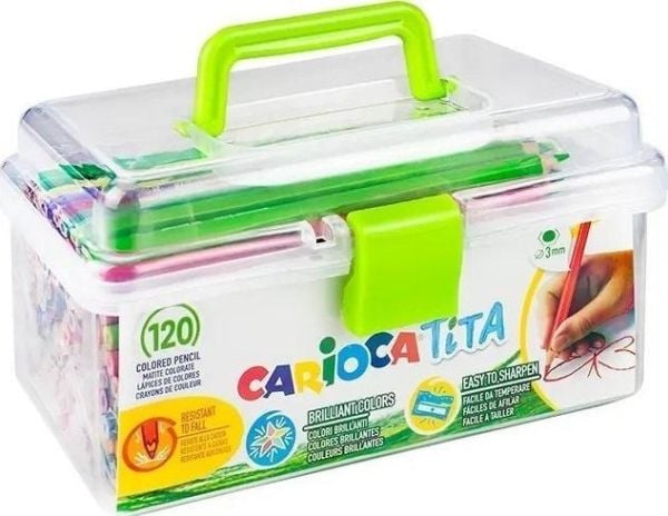 Carioca fargeblyanter Tita 120 farger CARIOCA