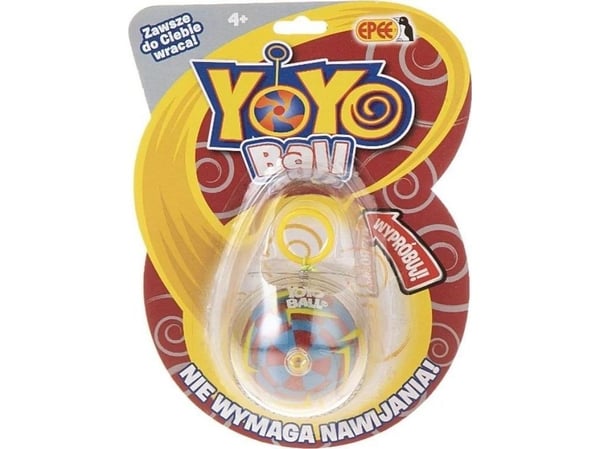 Epee yoyo-ball med gule piler
