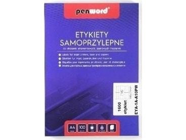 Selvklebende etiketter A4/100K 16x105x37mm