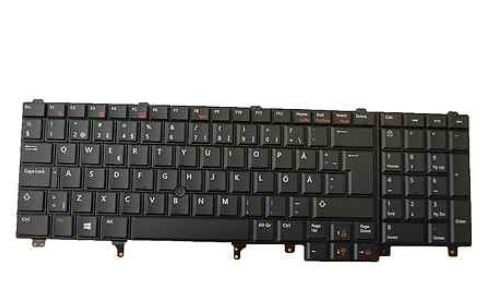 DELL 7T439, Tangentbord, Finsk, Svensk, DELL, Latitude E6530