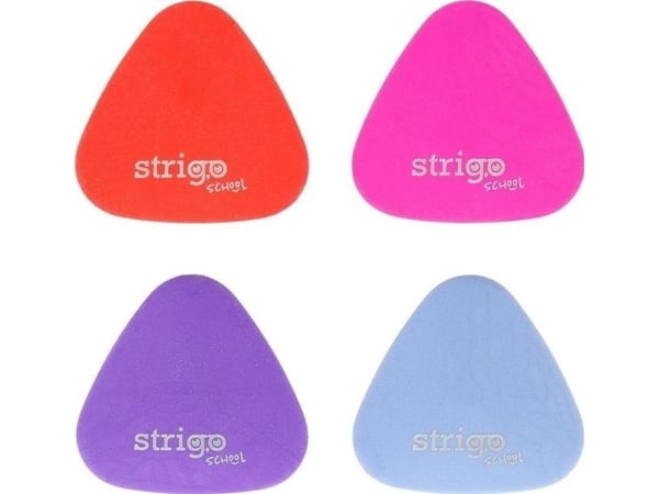 Triangle Eraser Mix (36 stk) STRIGO