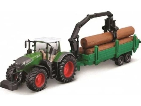 Fendt 1050 Vario ja puutavaran kuljettaja BBURAGO