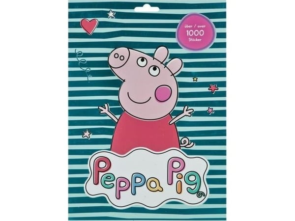 Undercover Stickers, Block - Peppa Pig - 1000 stk.