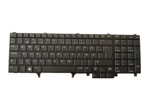 DELL 94V5F, Tangentbord, Finsk, Svensk, DELL, Latitude E6520, E6530