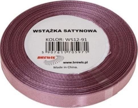 BREWIS satengbånd mørk rosa 12 mm x 32 m