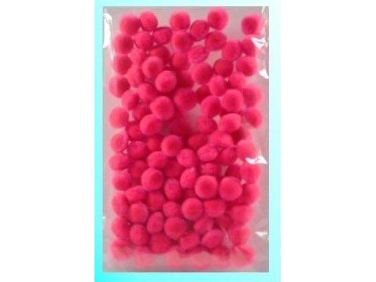 Gresskar rosa 10 mm 100 stk