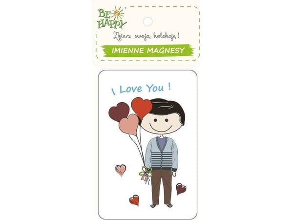 HarperCollins kjøleskapsmagnet I love You