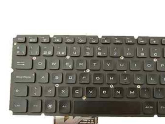 DELL CP8VK, Tangentbord, Spansk, Tangentbord med bakgrundsbelysning, DELL, XPS L421X, L521X