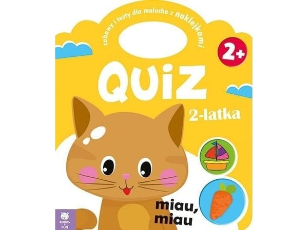 Books And Fun Quiz 2-åring. Katten