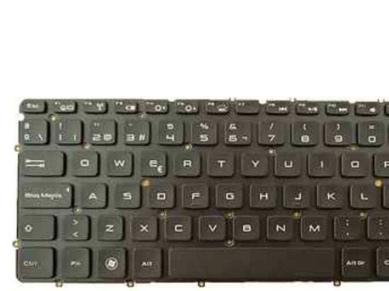 DELL DYXN4, Tangentbord, Spansk, Tangentbord med bakgrundsbelysning, DELL, XPS L322X, L321X