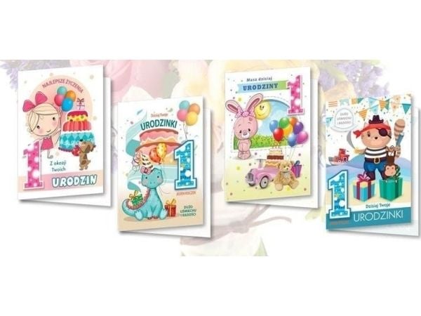 B6 carnet med klistermärken 1-årsjubileum (10 st)