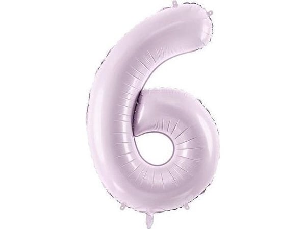 Folieballong 6 lilla 72cm
