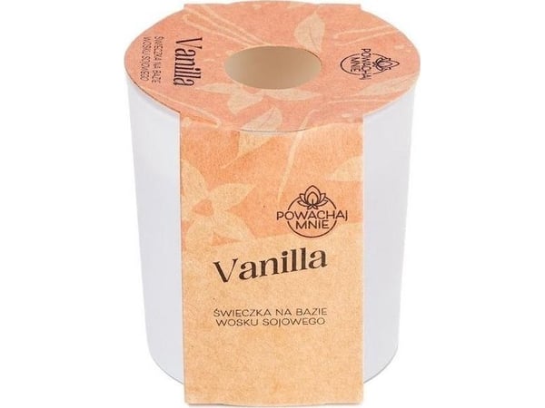 Smell Me Vanilla Soy Candle White 130ml