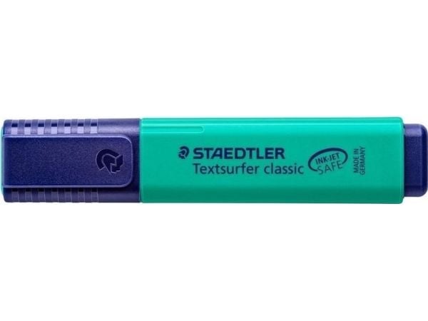 Staedtler Textsurfer classic 364, 1 stykker, Turkis, Blå, Turkis, Polypropylen (PP), 5 mm