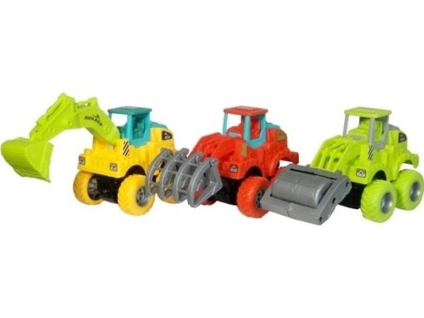 Swede byggetraktor med verktøy MIX